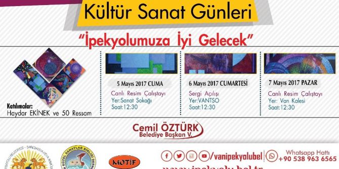 İpekyolu’nda Kültür-sanat Günleri