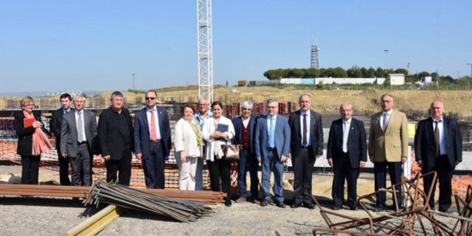 Tekirdağ Büyükşehir Belediyesi Yeni Hizmet Binası İnşaatı Hızla İlerliyor