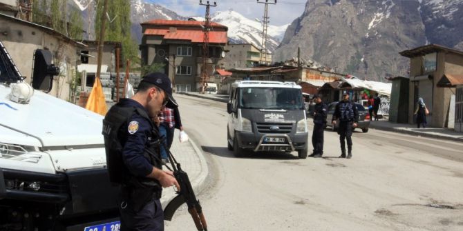 Hakkari’de Asayiş Uygulaması