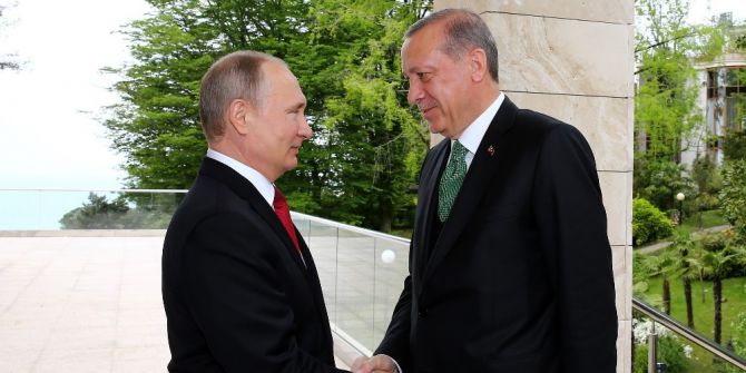 Erdoğan, Putin İle Bir Araya Geldi
