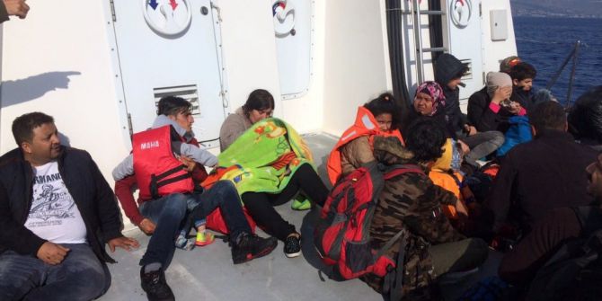 Anadolu Yıldızı-2017 Tatbikatı Sırasında 30 Göçmen Kurtarıldı