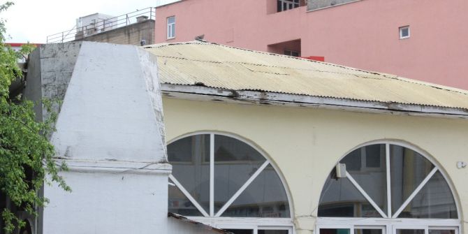 Hoca Ömer Caminin Minaresi Yapılmayı Bekliyor