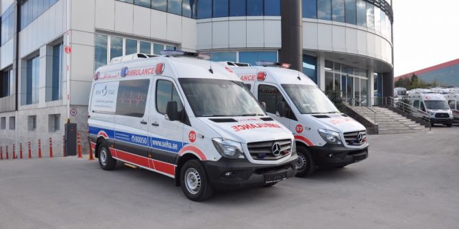 Abu Dhabi’nin Ambulansları Türkiye’den