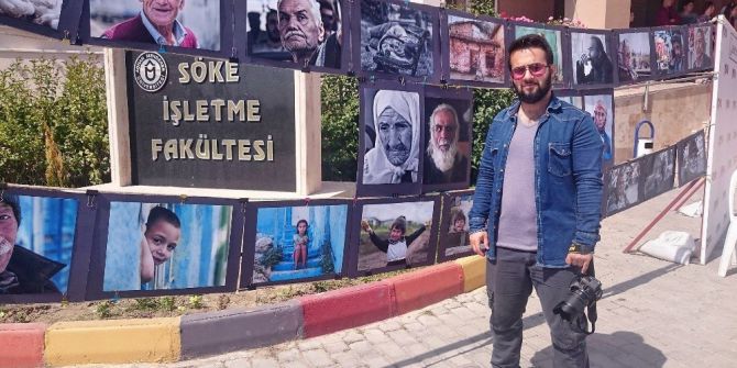 Söke’de Üniversite Öğrencisinden Açık Hava Fotoğraf Sergisi