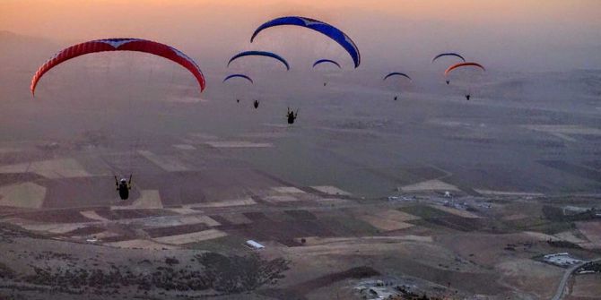 Yamaç Paraşütünde Gaün Gururu