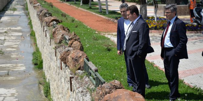 Başkan Bakıcı Kanal Islah Çalışmalarını İnceledi