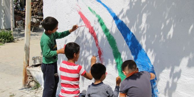 Edebiyat Şölenine Hazırlanan Ağaçlı’ya Çocuk Eli Değdi