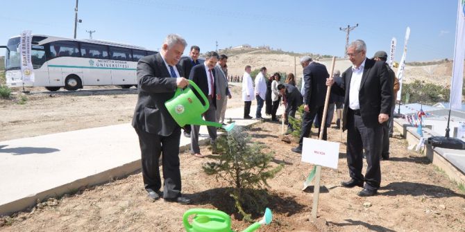 Neü’de Yüzlerce Fidan Toprakla Buluştu