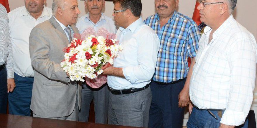 Tarım Platformu Üyelerinden Emniyet Müdürü Aslan’a Ziyaret