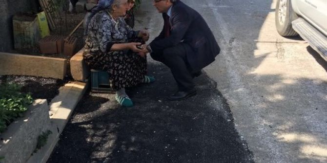 Bozüyüklü Yaşlı Kadının Sorununa Belediye El Attı