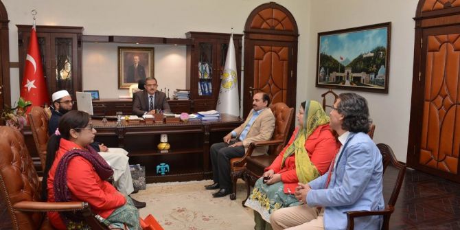 Pakistan Heyeti Selçuk Üniversitesi’nde