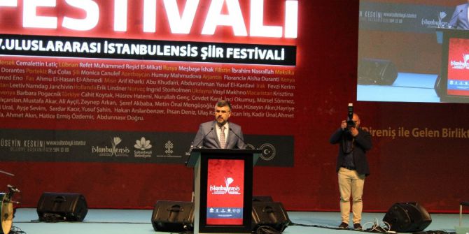 5’inci Uluslararası İstanbulensis Şiir Festivali’nde Bosnalı Şairden Recep Tayyip Erdoğan Şiiri