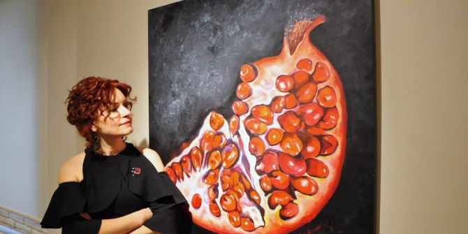 Luna Tülay Okan, “Bahar İmgeleri” Resim Sergisini Açtı