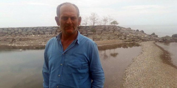 Rize’de Balıkçı Barınağı Girişi Kapandı