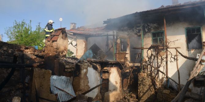 Günyüzü’de Yangın Paniği