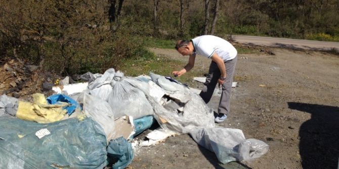 Gebze’de Kaçak Atık Denetimi