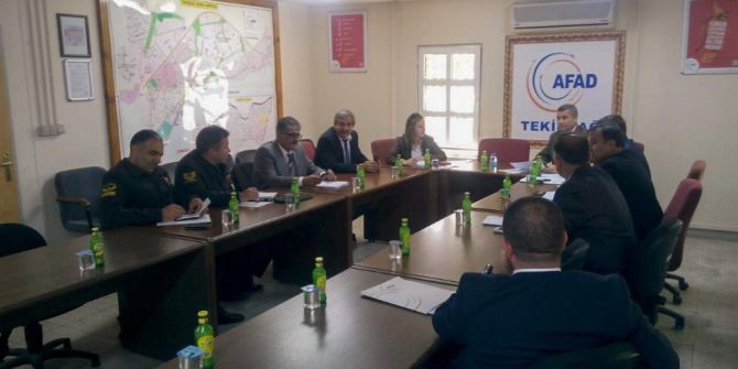 Suriyeli Misafirler İle İlgili Koordinasyon Toplantısı