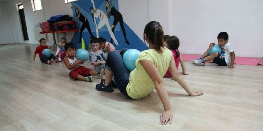 Odunpazarı’ndan Çocuklara Jimnastik Kursu