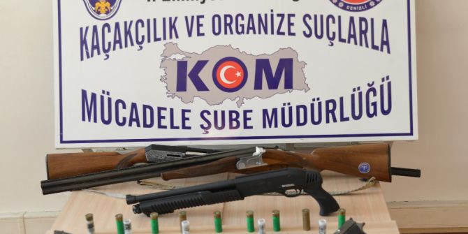 Denizli’de "Silahlı Suç Örgütleri" Operasyonu: 7 Tutuklama