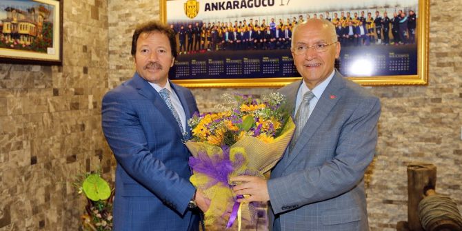 Başkan Fethi Yaşar’dan Ankaragücü’ne Tebrik Ziyareti