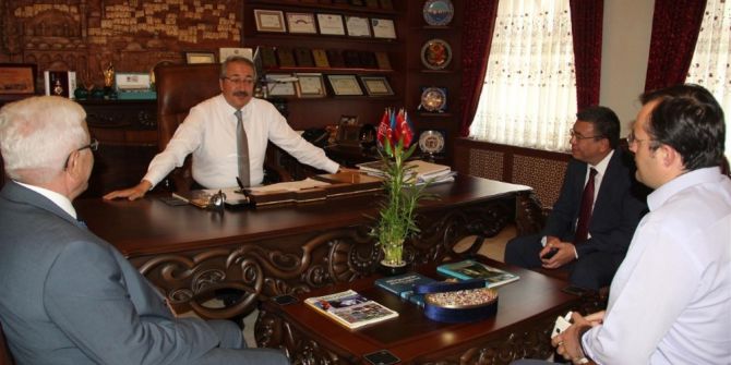 Medaş Genel Müdürü Uçmazbaş, Ünver’i Ziyaret Etti