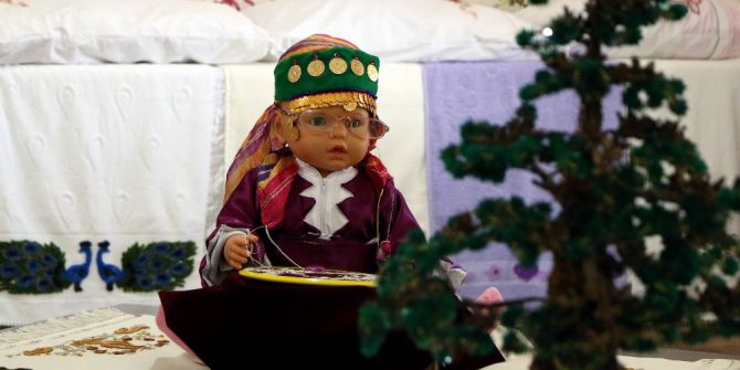 Edremit’te El Emeği Göz Nuru Eserler Görücüye Çıktı