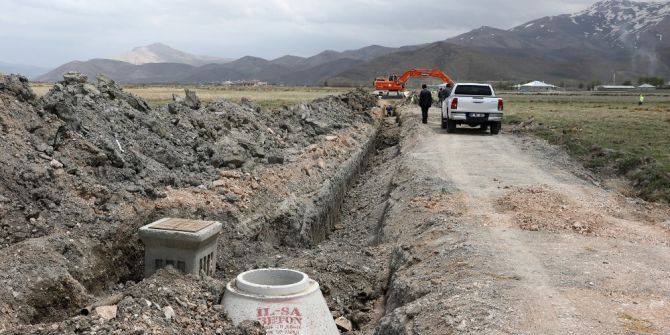 Van’da İçme Suyu Ve Kanalizasyon Çalışması
