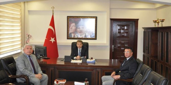 Ptt Başmüdürü Cafer Ersoy’dan Malkara Kaymakamı Erkan Karahan’a Ziyaret