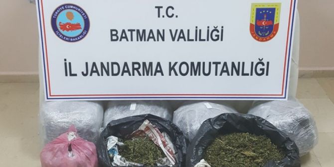 Batman’da Uyuşturucu Operasyonu