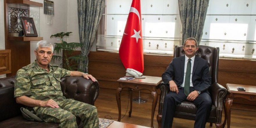 Korgeneral Çetin’den Vali Taşyapan’a Ziyaret