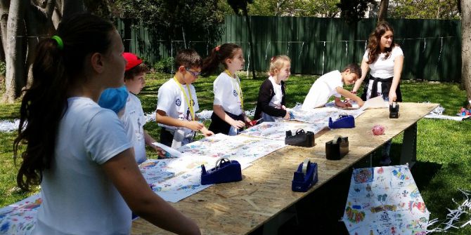 Topkapı Sarayı Bahçesi Çocuk Şenliğine Sahne Oldu