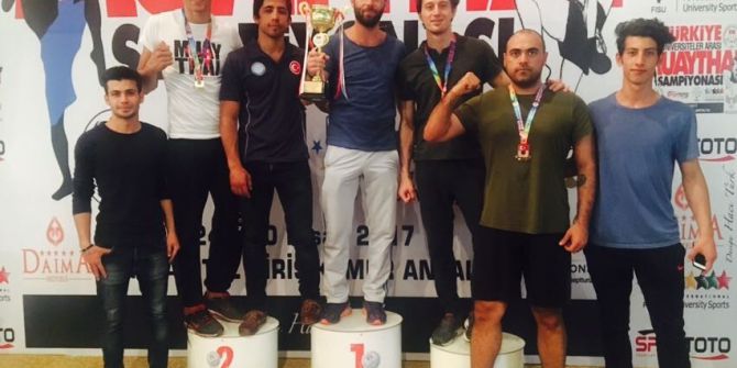 Üniversiteler Arası Muay Thai Şampiyonasında Erciyes Üniversitesi İkinci Oldu