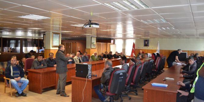 Typ Personellerine Çevre Bilinci Eğitimi Verildi