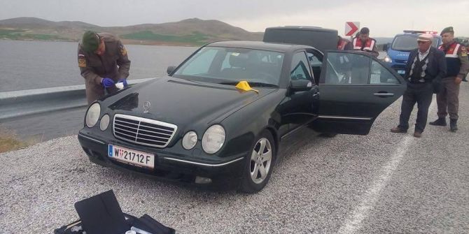 Önce Arabası Sonra Cesedi Bulundu