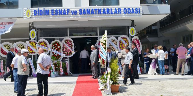 Didim Esnaf Odası Resmen Hizmete Açıldı