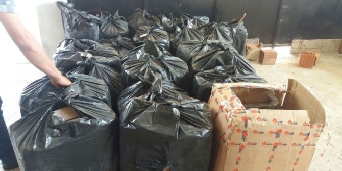 İzmir’de 122 Bin Tl Değerinde Kaçak Sigara Ele Geçirildi