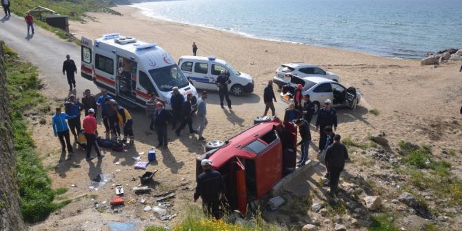 Sinop’ta Trafik Kazası: 2 Yaralı