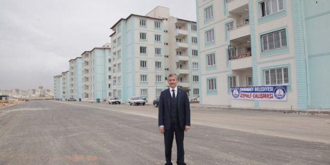 Mavikentin Yeni Yolları Asfaltlanıyor