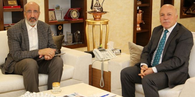 Gazeteci-yazar Dilipak’tan Başkan Sekmen’e Ziyaret