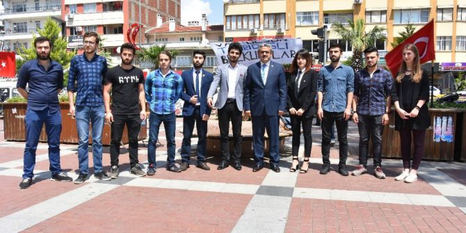 Başkan Alıcık, Tanrıdağ Türkçüler Derneğinin Etkinliğe Destek Verdi