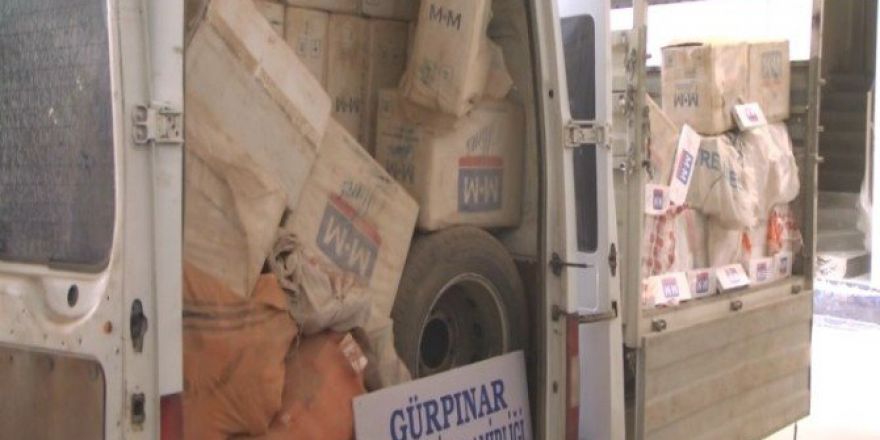 Van’da Kaçak Sigara Operasyonu