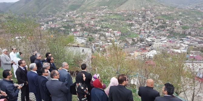 İran Heyetinin Bitlis Ziyareti
