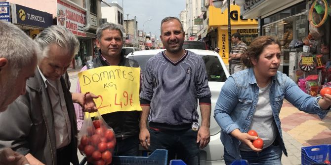 Domatis Fiyatlarını Protesto, Vatandaşa Yaradı