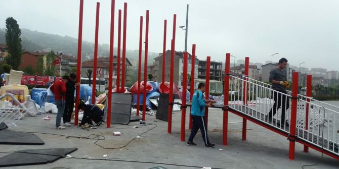 Gülüç Belediyesi’nden Çocuklara Oyun Parkı Müjdesi