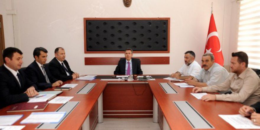 Bilecik’te İl Encümen Toplantısı Yapıldı