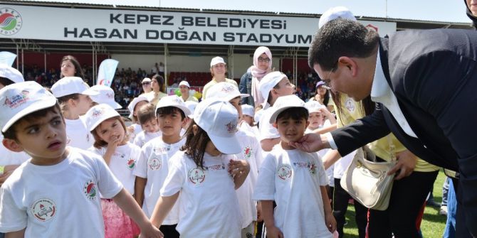 Kepez’den Miniklere Eğlenceli Spor