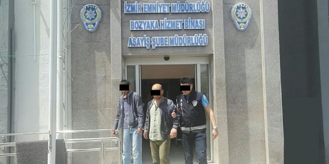 İzmir’de Hırsızlık Yapan 3 Kişi Tutuklandı