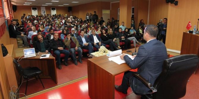 Teso Başkanı Tekin’den Öğrencilere Konferans