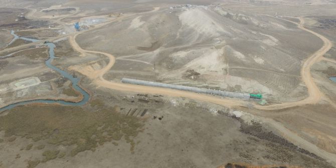 Eskişehir Gökpınar Barajı’nda Yüzde 27 Fiziki Gerçekleşmeye Ulaşıldı