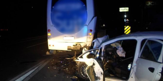 İki Genç Feci Kazada Can Verdi